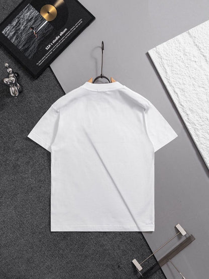Classic Letter Embroidered T-Shirt