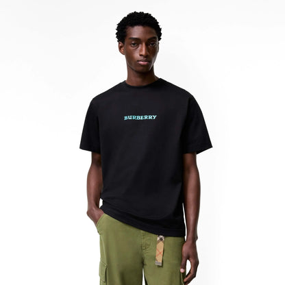 Blue Letter T‑Shirt
