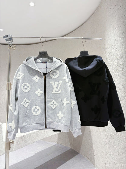 Heavy-Duty All-Over 3D Embroidered Jacket