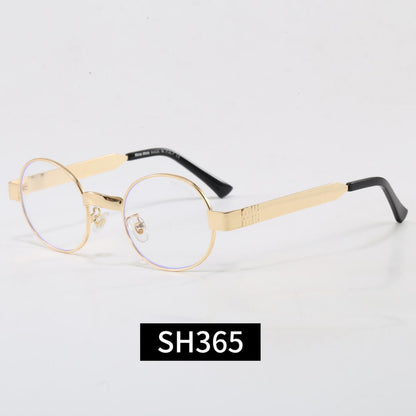 Vintage Thin Metal Round Sunglasses
