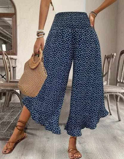 ⏳Time-Limited Special⏰Women’s Flowy High Waist Wide-Leg Pants – Slimming