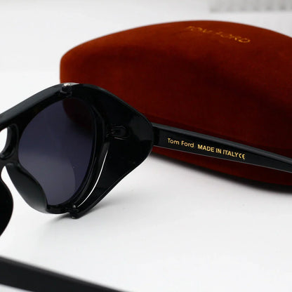 Personalized Hollow Oversized Frame Sunglasses