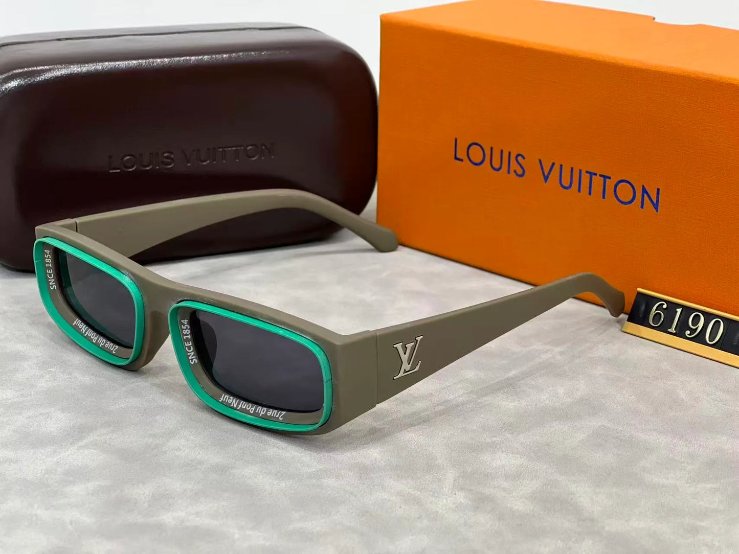 Modern Narrow Rectangle Sunglasses