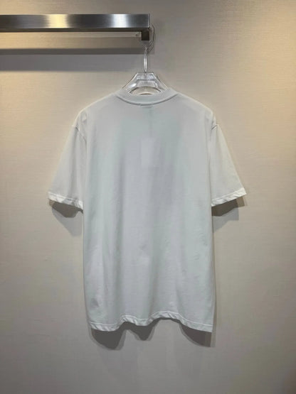 Vintage Letter Triomphe Print T‑Shirt