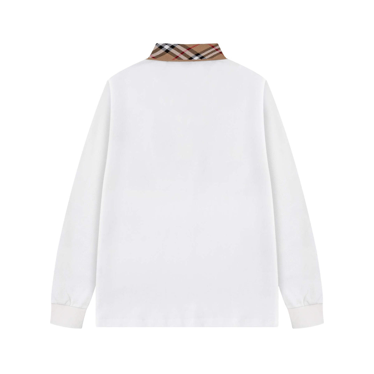 Striped Collar Sweatshirt