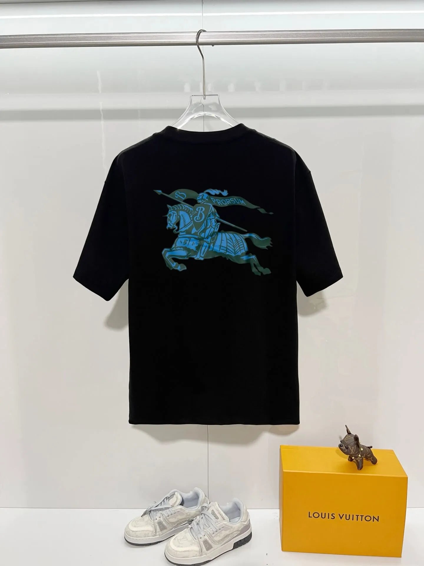 Back Cavalry Graphic Oversized T‑shirt