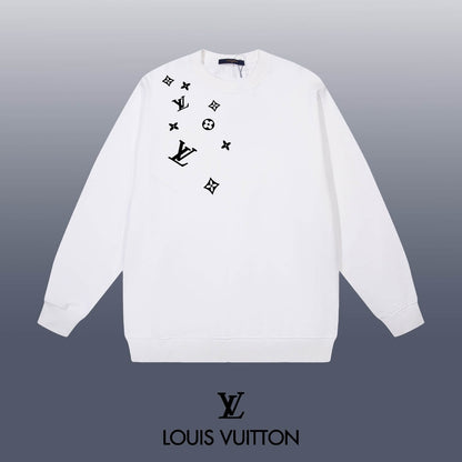 Star Jacquard Printed Sweatshirt