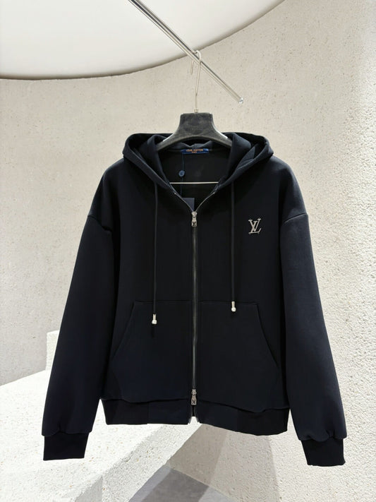 Hand-Sewn Metal Letter Jacket On Chest