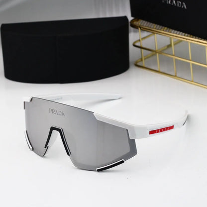 Shield-style One-piece Sports Sunglasses