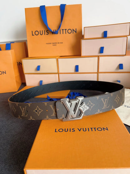 New Style Retro-Pattern Calfskin Leather Belt