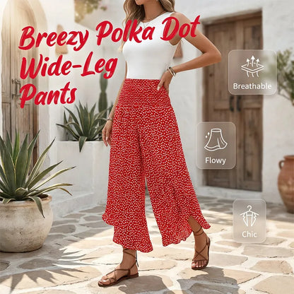 ⏳Time-Limited Special⏰Women’s Flowy High Waist Wide-Leg Pants – Slimming