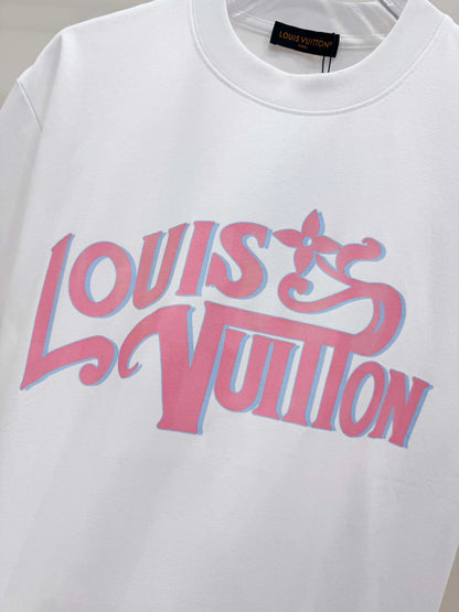 3D Shadow Graffiti Letter Print T-Shirt