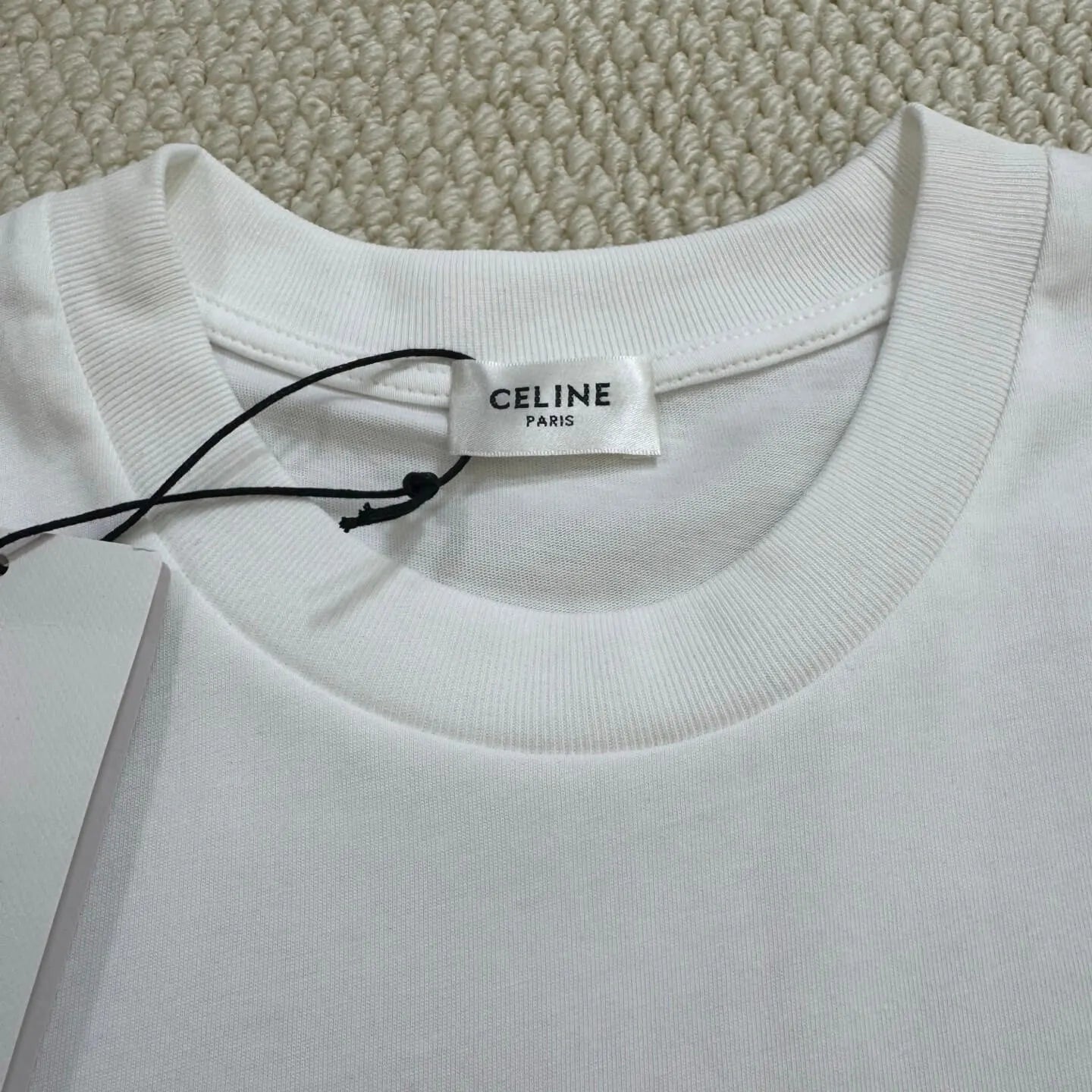 Vintage Letter Triomphe Print T‑Shirt