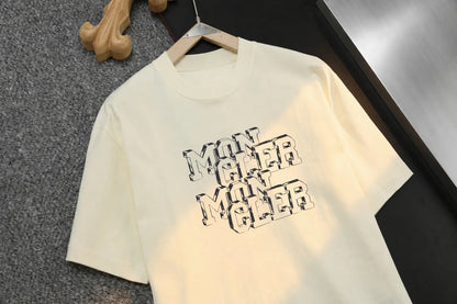 Double Layer Letter T‑Shirt