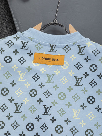 All-Over Letter Print T-Shirt
