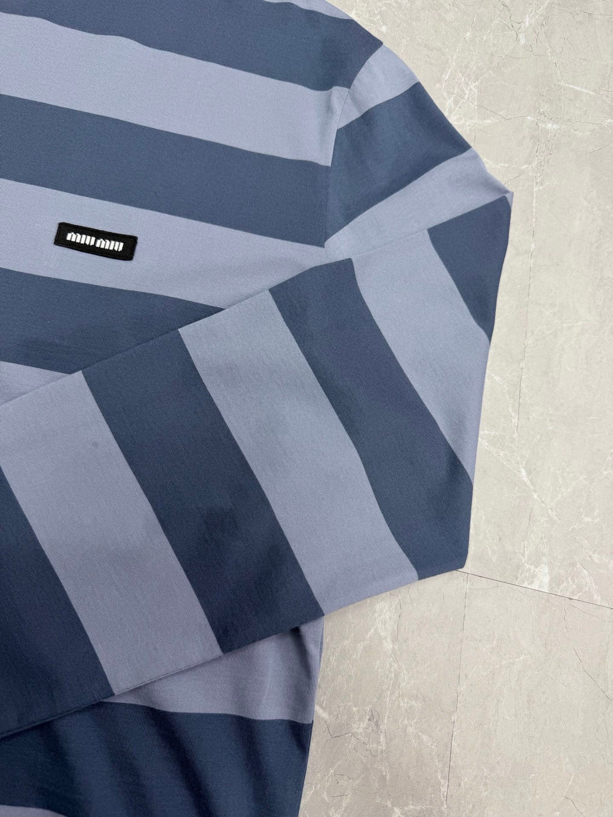 Blue Stripe Sweatshirt