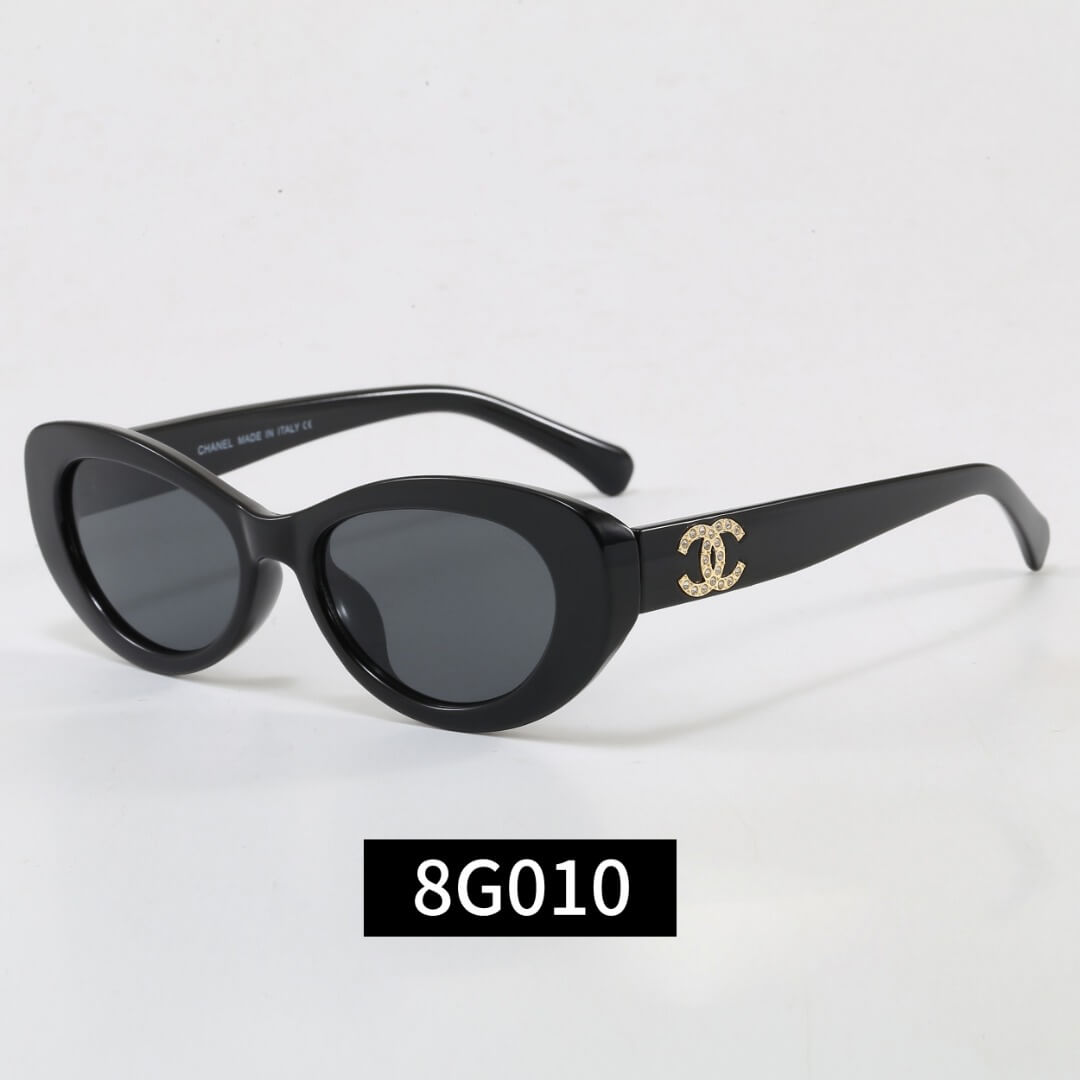 Retro Oval Luxury Women Sunglasses