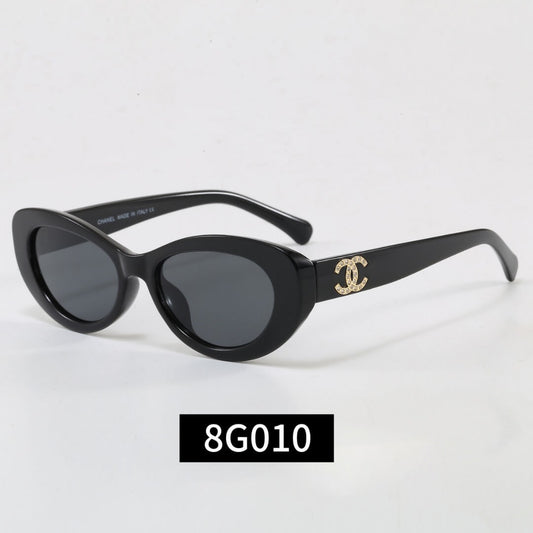 Retro Oval Luxury Women Sunglasses