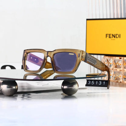 Retro Thick Frame Sunglasses