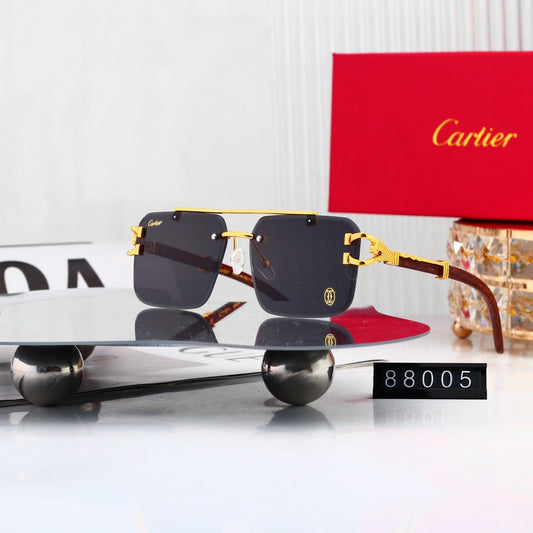 Chic Rimless Sunglasses