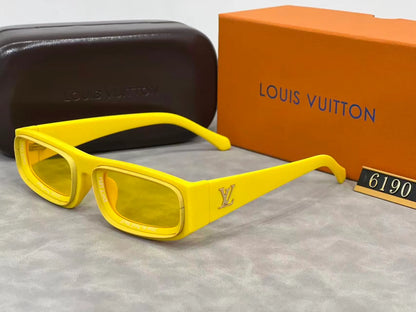 Modern Narrow Rectangle Sunglasses