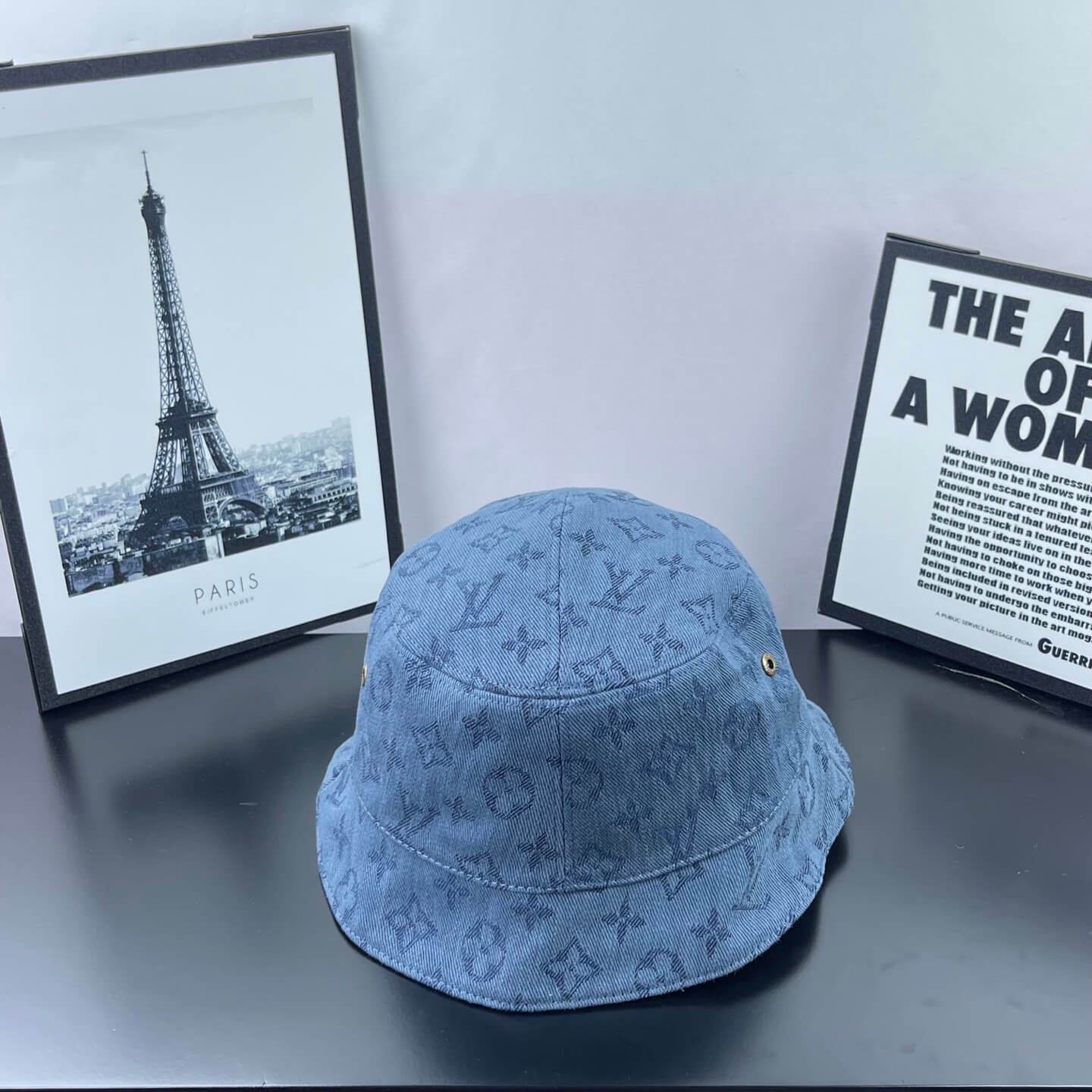 Casual Washed Denim Fisherman Hat
