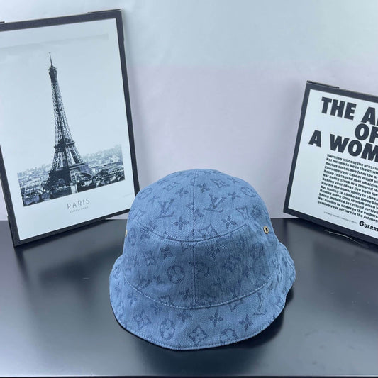 Casual Washed Denim Fisherman Hat