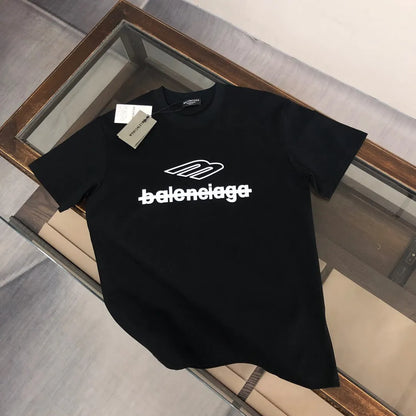 Stripe Letter T‑Shirt