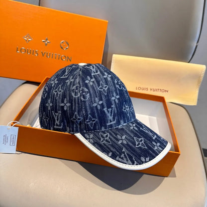 Denim Jacquard Hat