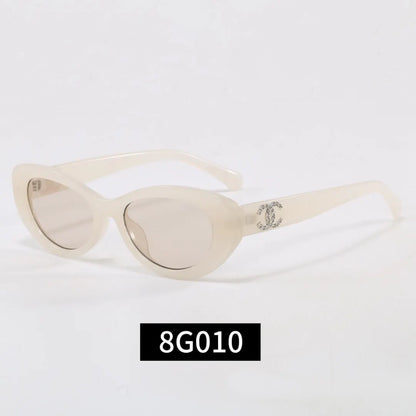 Retro Oval Luxury Women Sunglasses