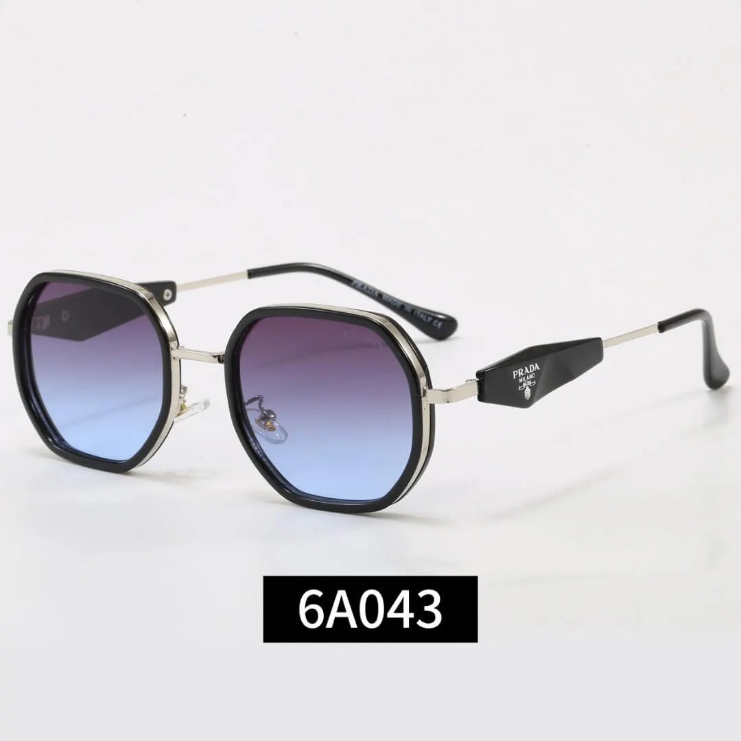 Hexagonal Retro Sunglasses