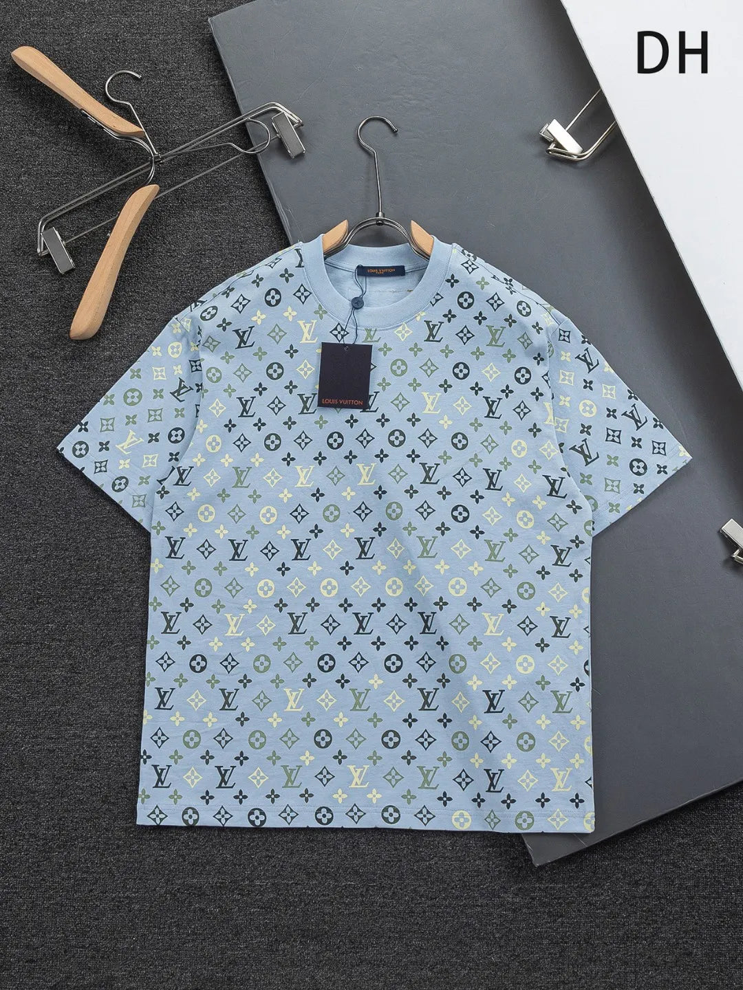 All-Over Letter Print T-Shirt