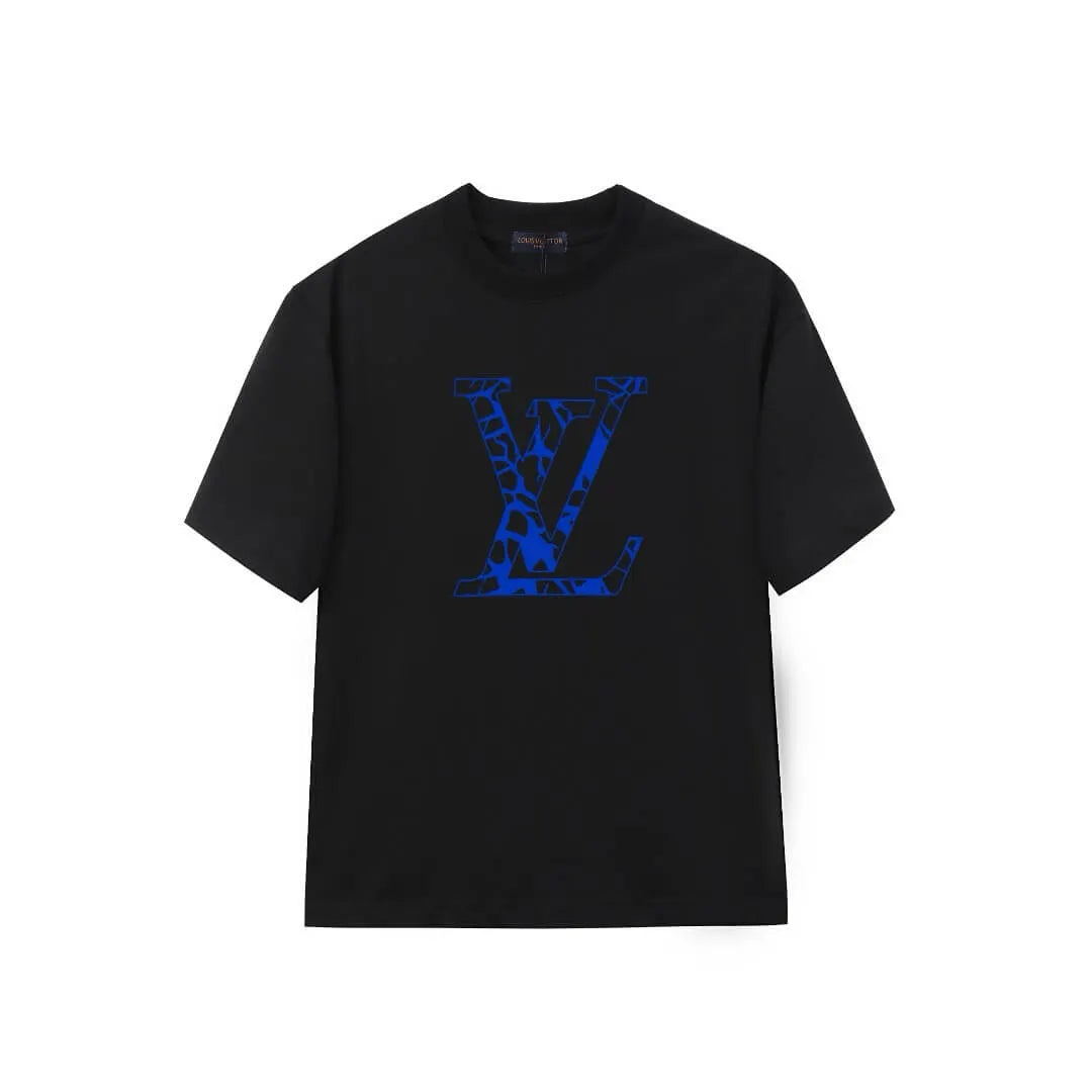 Broken Letter Print T-shirt