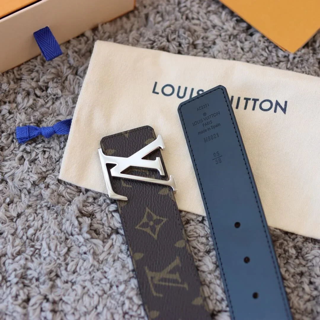 Brown All-over Jacquard Belt