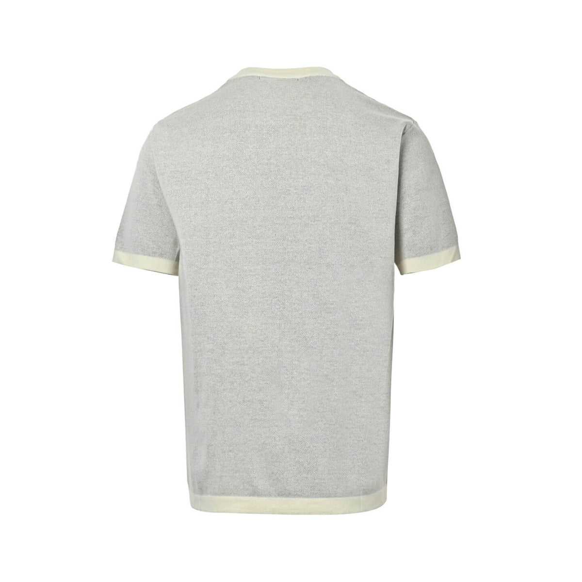 Letter Monogram Jacquard Knit T-Shirt