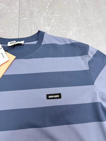 Blue Stripe Sweatshirt