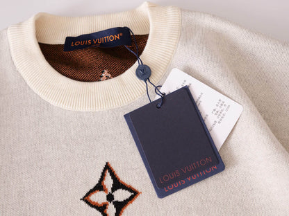 Jacquard Knit T-Shirt