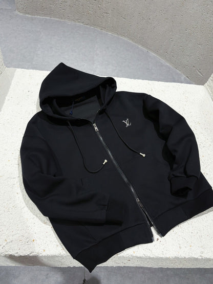 Hand-Sewn Metal Letter Jacket On Chest