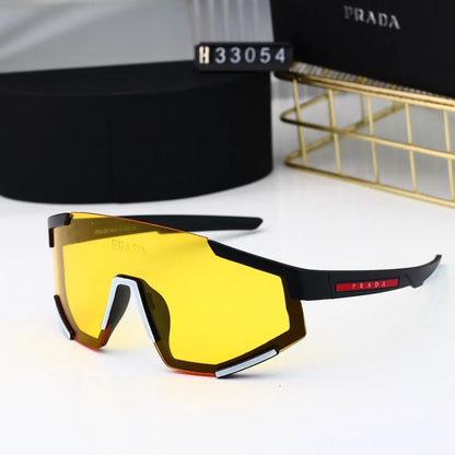 Shield-style One-piece Sports Sunglasses