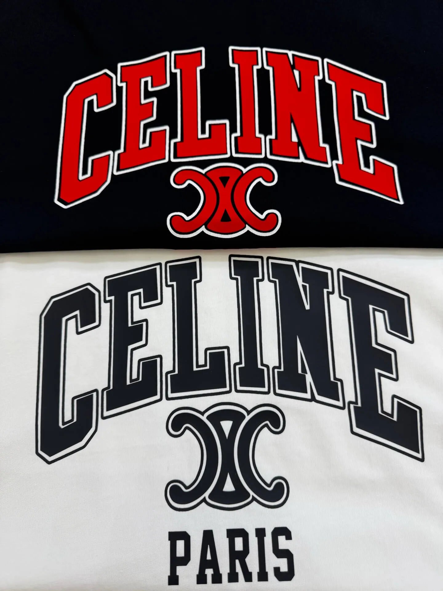 Vintage Letter Triomphe Print T‑Shirt