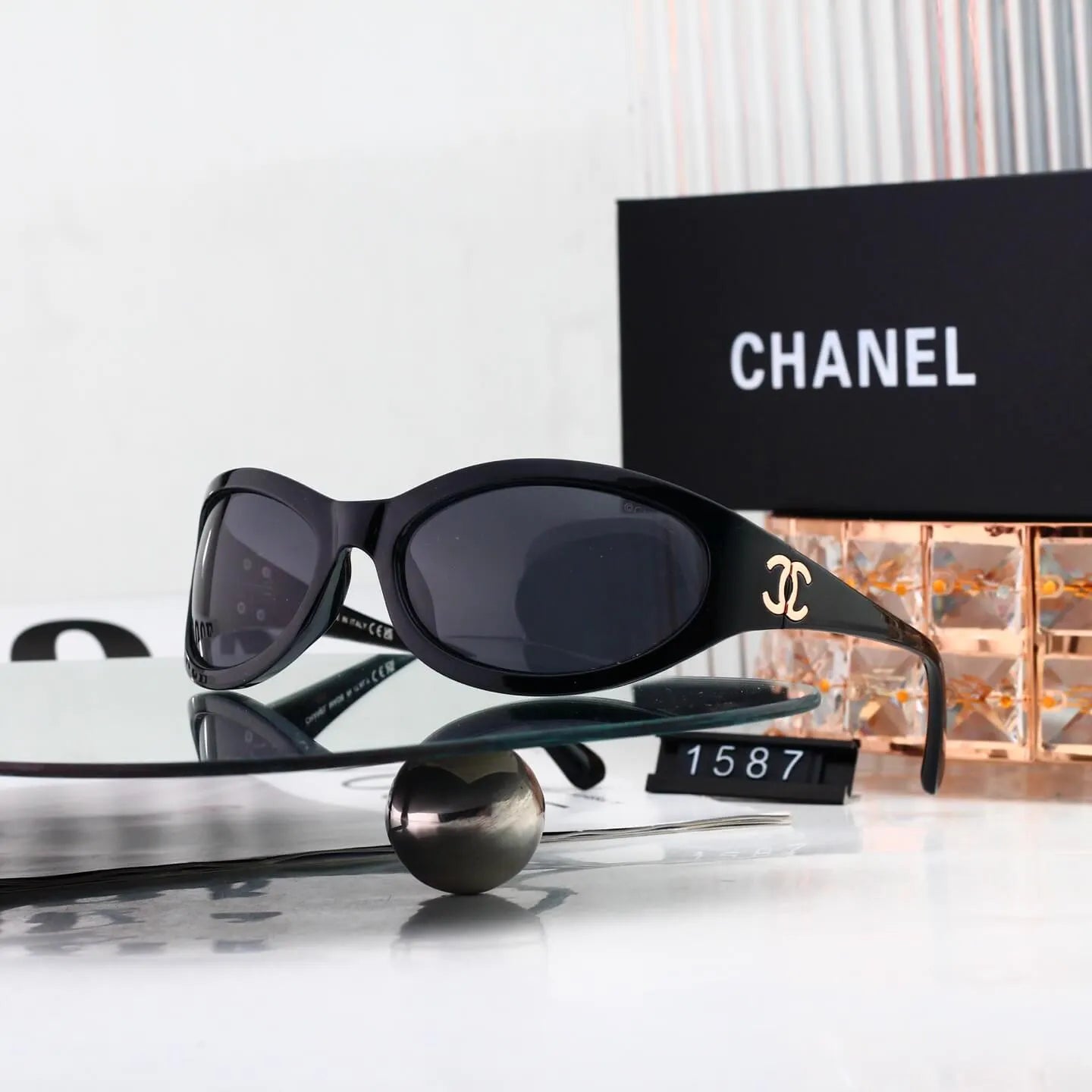 Vintage Oval Sunglasses
