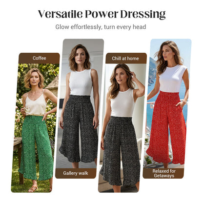 ⏳Time-Limited Special⏰Women’s Flowy High Waist Wide-Leg Pants – Slimming