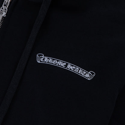 New Scroll Sanskrit Zip-Up Jacket