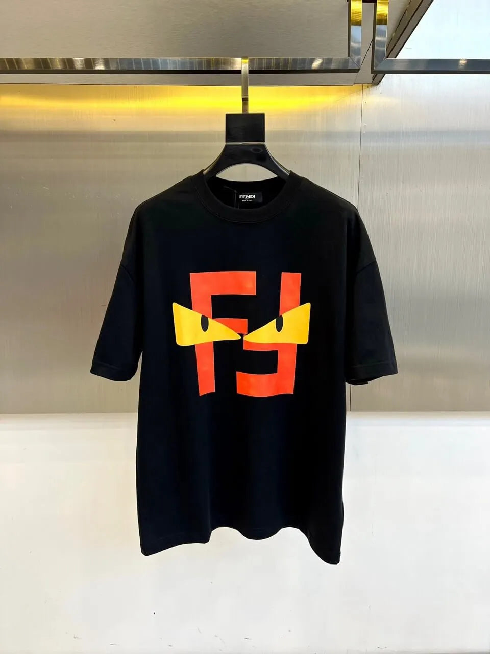 Classic Double F Print  T-shirt