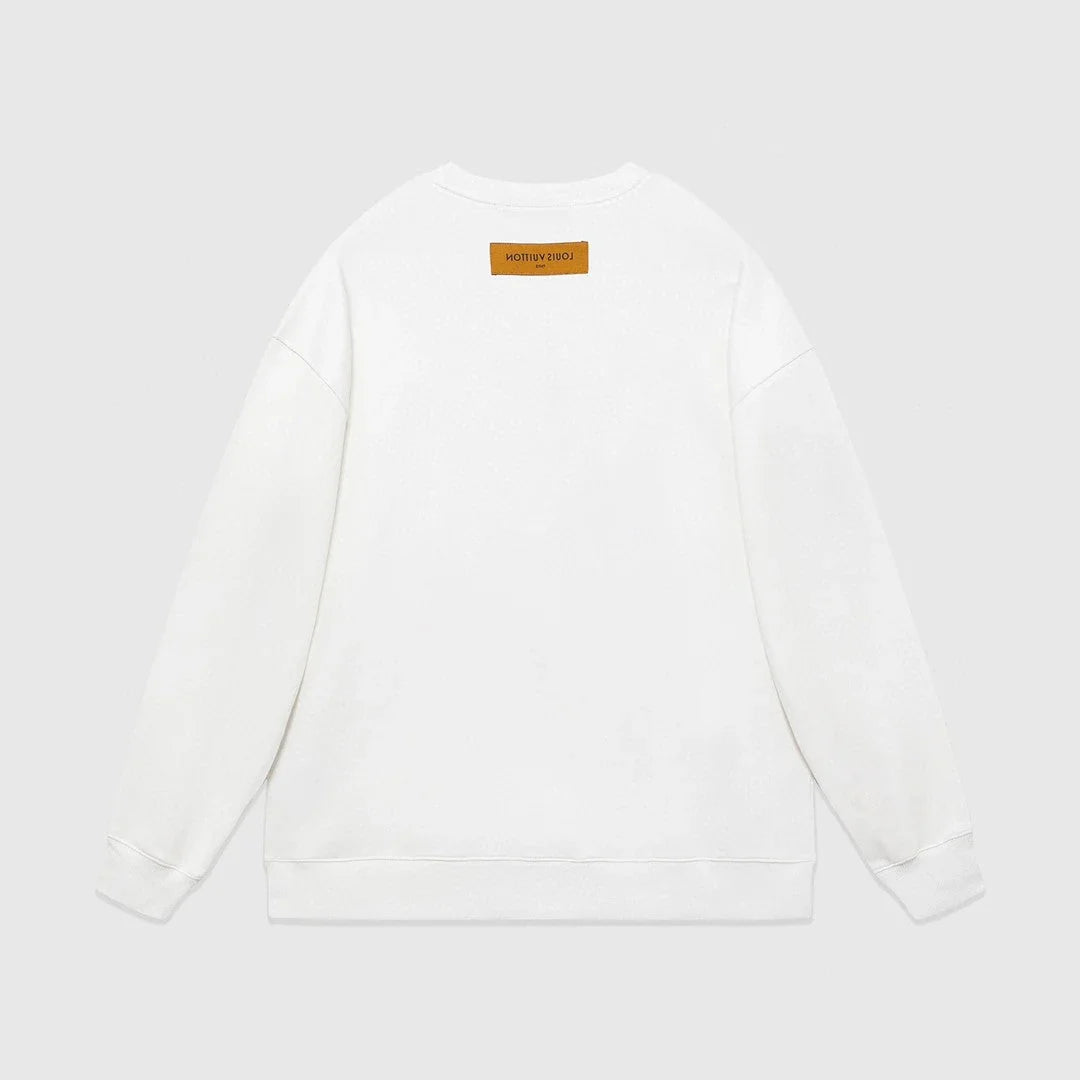 Simple Print Sweatshirt