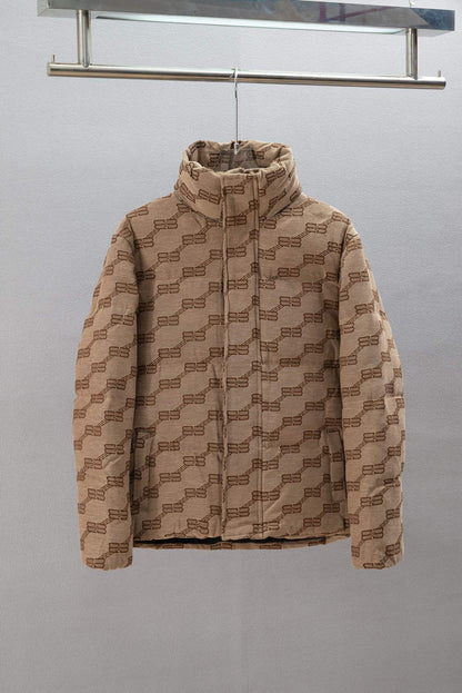 Double B All-Over Print Down Jacket