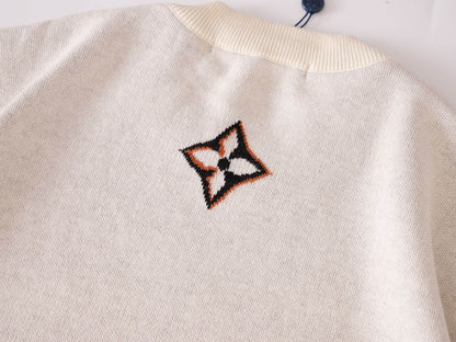 Jacquard Knit T-Shirt
