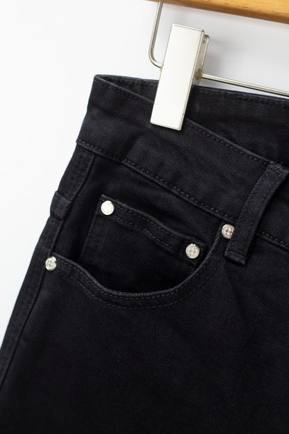 City Gate Pattern Pocket Jeans