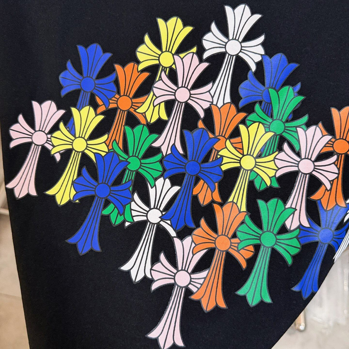 Multi-Color Cross Sweatshirt