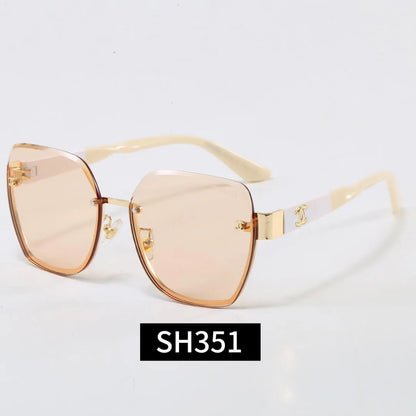 Square Rimless Sunglasses